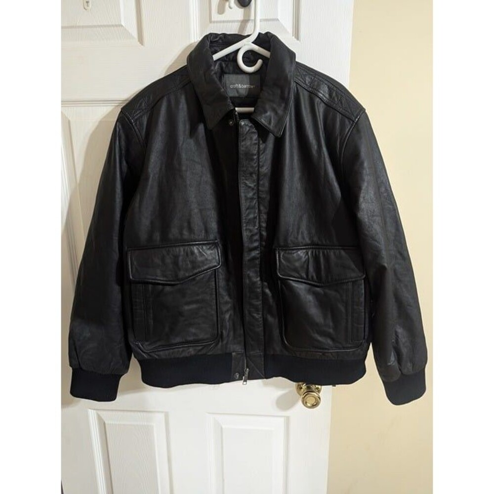 Women's Croft and Barrow Leather Jacket - Size Large - New w/ Tags (NWT) Unworn